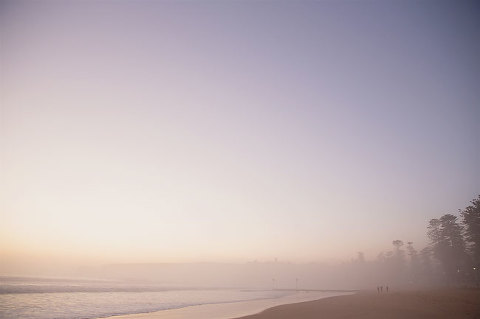 manly beach - impressionist photography