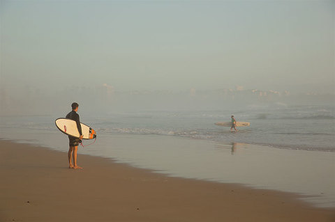 manly beach - impressionist photography