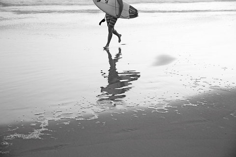manly beach - impressionist photography
