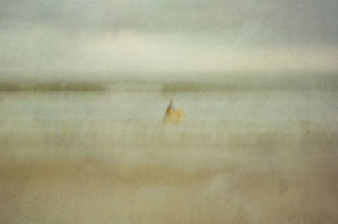 surfer at manly beach | impressionist photography