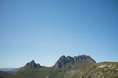 overland track, tasmania - cradle mountain from Marions Lookout