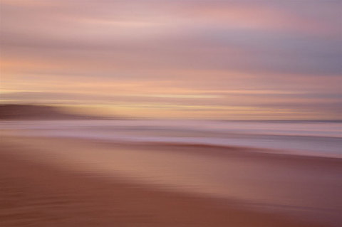 manly beach at sunset