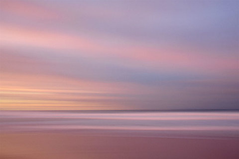manly beach at sunset