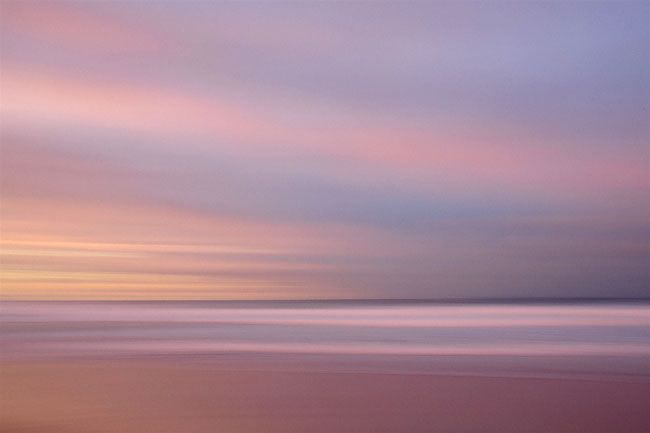 manly beach at sunset