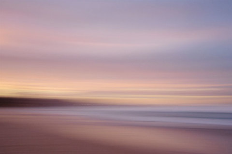 manly beach at sunset